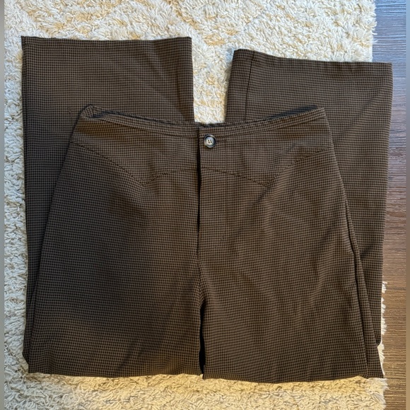 NWOT Nordstrom Plaid Wide Leg Trousers - Picture 5 of 6